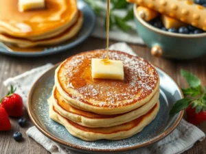 – recette pancakes → Préparez des pancakes épais et moelleux avec cette recette pancakes simple : FAQ complète