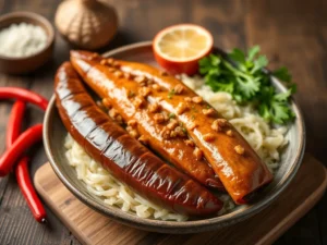 Tout savoir sur le rougail saucisse → Le rougail saucisse est un plat épicé et généreux venu de La Réunion.